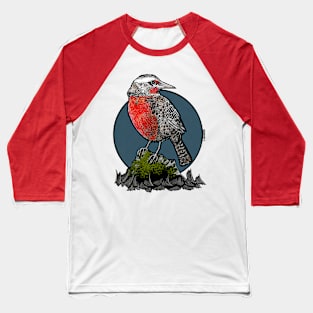 Long-tailed Meadowlark Baseball T-Shirt